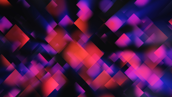 Clean Abstract Blue and Red Geometrical Background, Motion Graphics