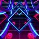 Futuristic Neon Rail VJ Loop - VideoHive Item for Sale