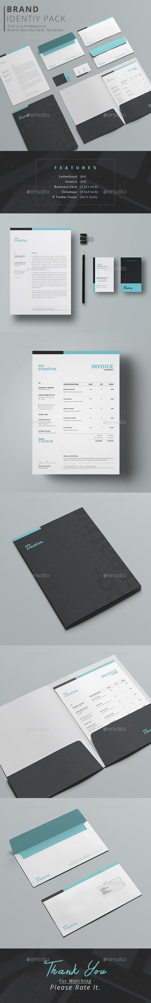 Corporate Identity - Stationery Print Templates