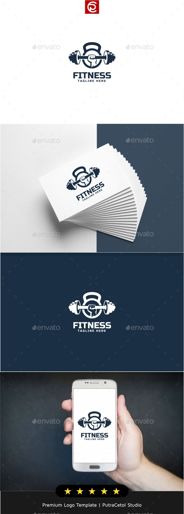 Fitness Logo - Objects Logo Templates