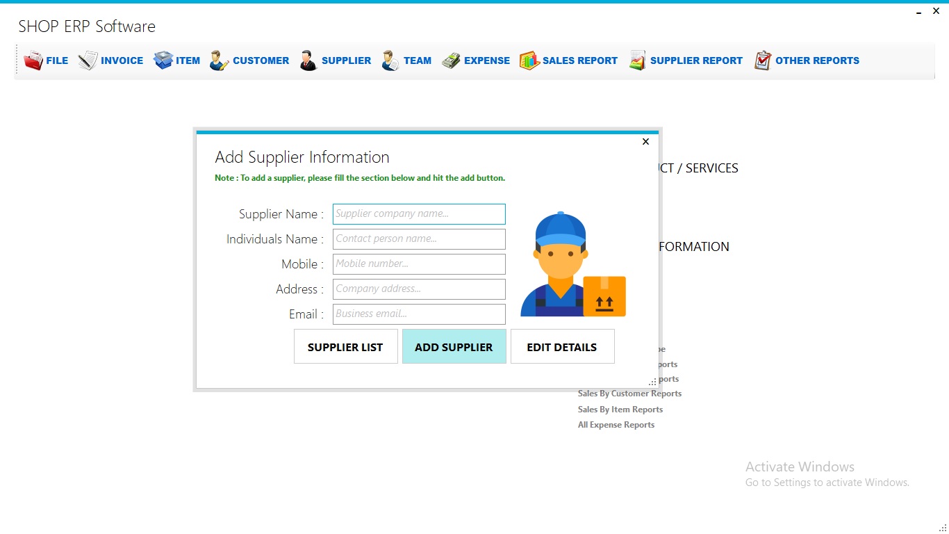 Full Inventory Management System with full source code C# by FM-Abidur