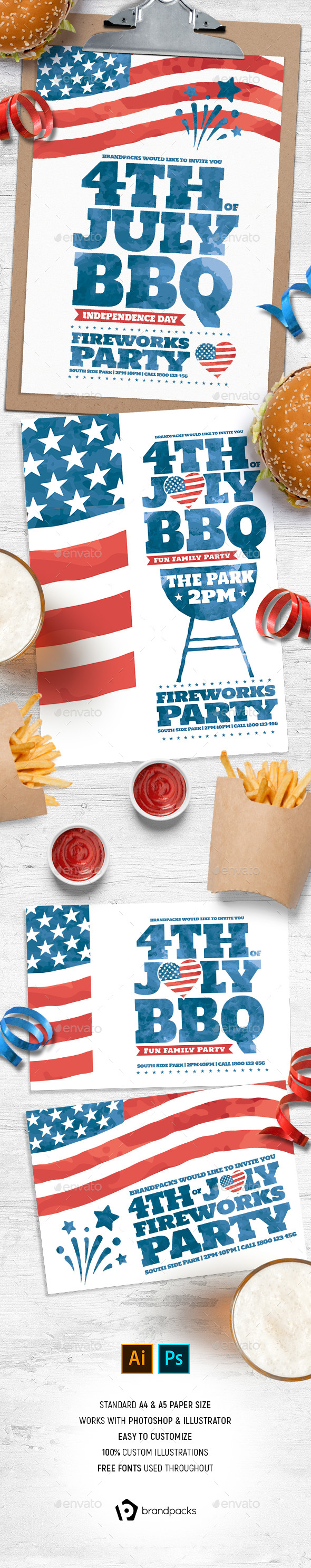 4th of July Flyer / Poster