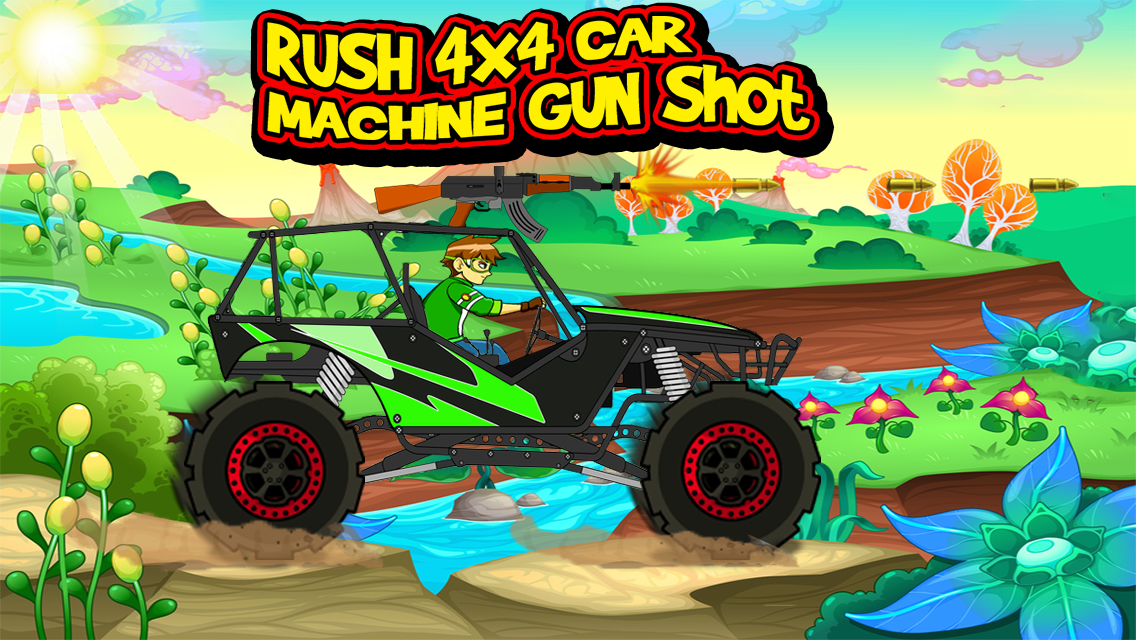 Rush 4X4 Car Machine Gun with GDPR+64 Bits(Android Studio)- the addition of admob is on demand - 1