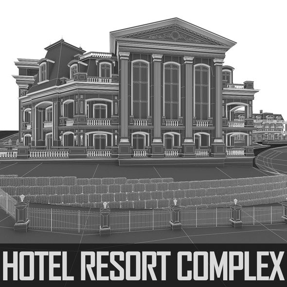 Hotel Resort - 3Docean 21977944