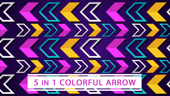 Colorful Arrow