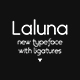 Laluna Geometric Font