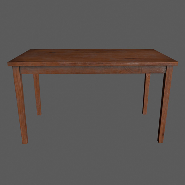 Wooden_Table - 3Docean 21980556