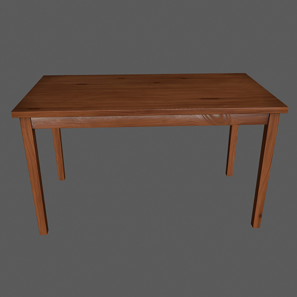 Wooden_Table - 3Docean 21980559