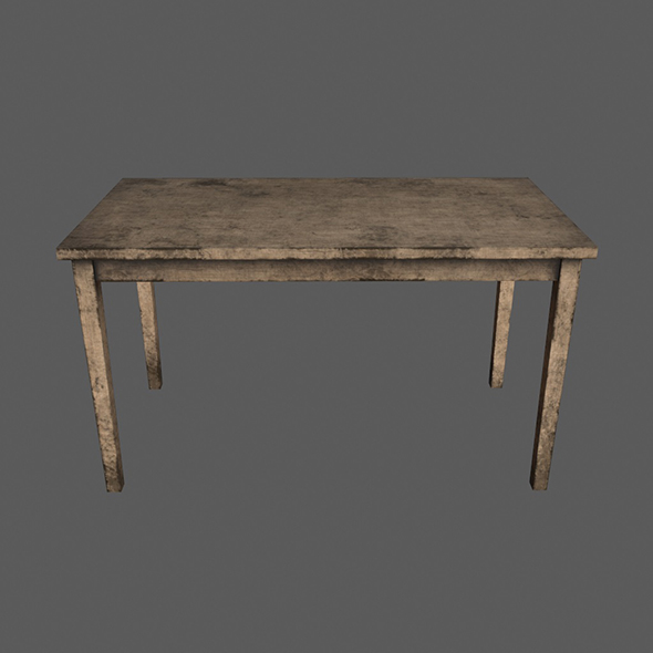 Wooden_Table - 3Docean 21980624