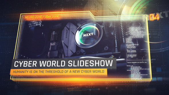 Cyber World Slideshow - VideoHive 21983129