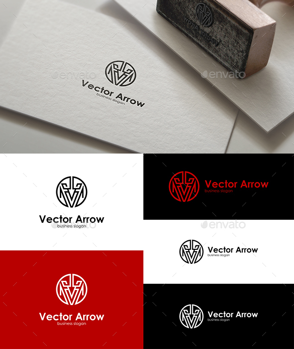Vector Arrow Logo - Letters Logo Templates