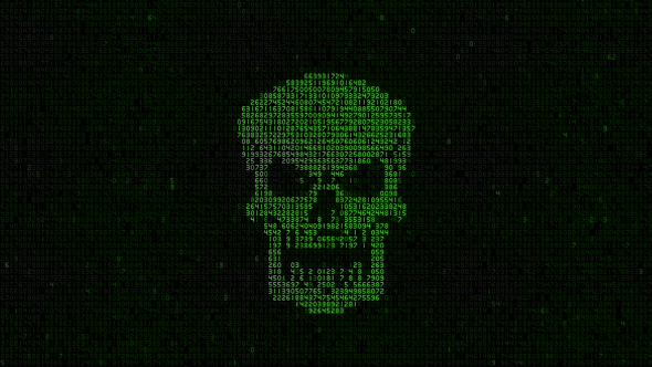 Matrix Skull 3, Motion Graphics | VideoHive