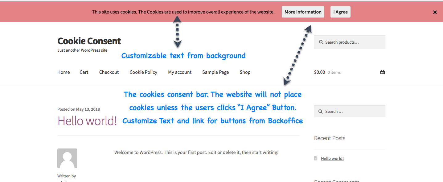 Cookie GDPR Consent