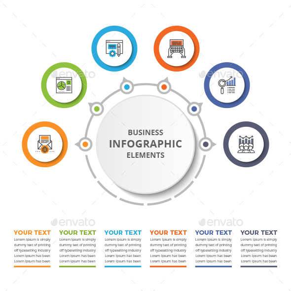 Simple Business Infographics Element - Infographics