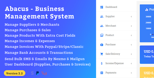 Abacus - Business Management System - CodeCanyon Item for Sale