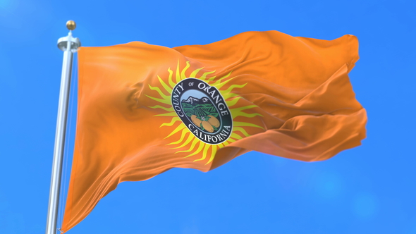 Flag of Orange County, Motion Graphics | VideoHive