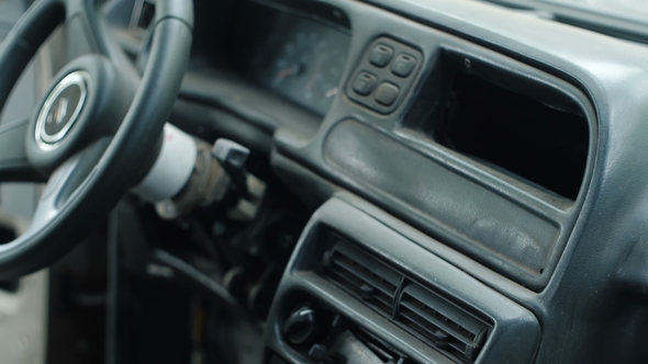 Old Used Car Interior alt