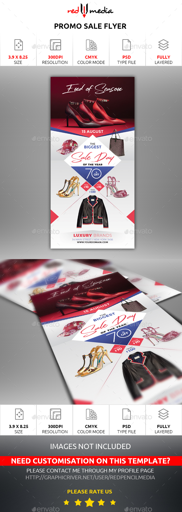Promo Sale Flyer - Commerce Flyers