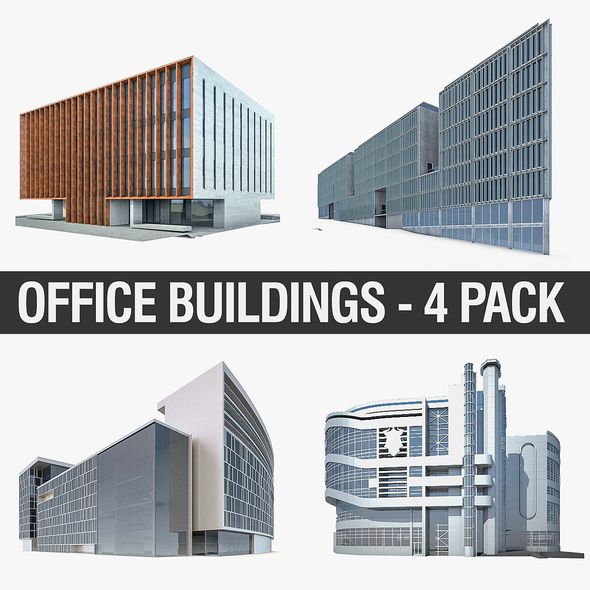 Office Buildings Collection - 3Docean 21989999