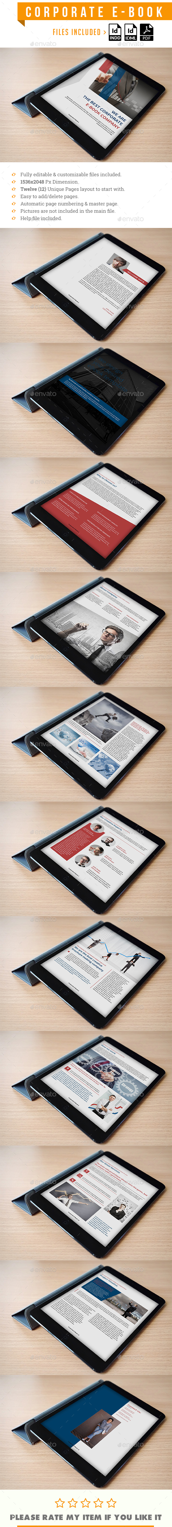 Corporate E-Book Template - Digital Books ePublishing