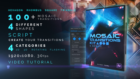Mosaic Transitions Kit - VideoHive 21987066