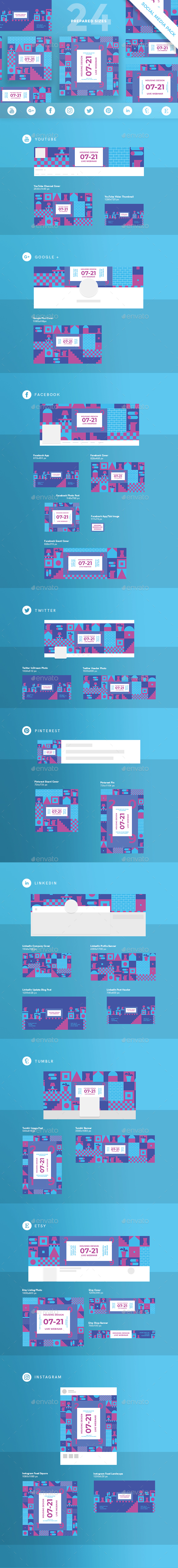 Housing Design Webinar Social Media Pack - Miscellaneous Social Media