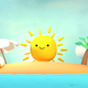 Cute Sunny Tropical Island - VideoHive Item for Sale