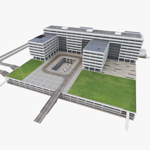 Research Center Building - 3Docean 22000002