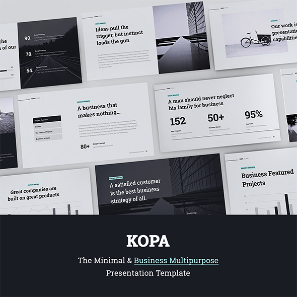 Kopa Business & Multipurpose Template (Powerpoint) - Business PowerPoint Templates