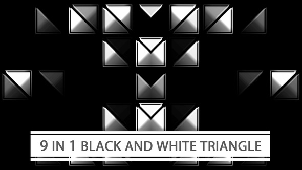 Black And White Triangle