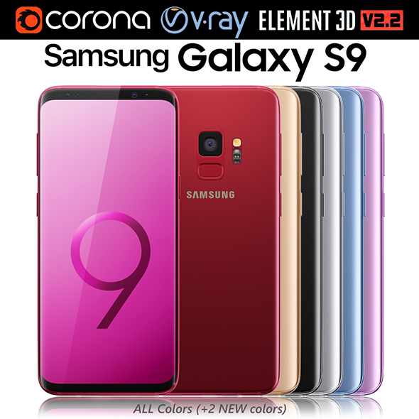 Samsung Galaxy S9 - 3Docean 22004754
