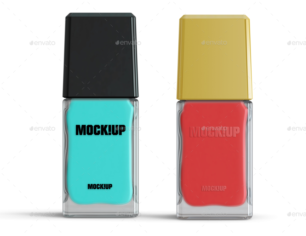 6 Nail Polish Mockups, Graphics GraphicRiver