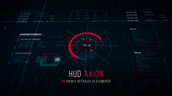 Sci-Fi HUD - Axion