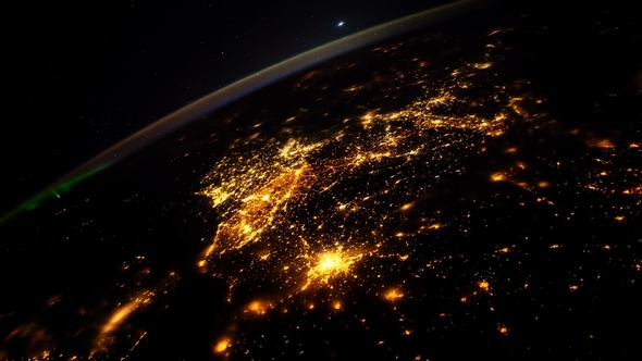 Planet Earth Seen From the ISS alt