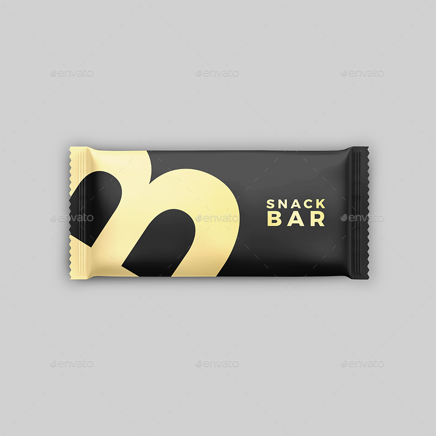 Download Chocolate Or Snack Bar Mockup By Mockupcrew Graphicriver