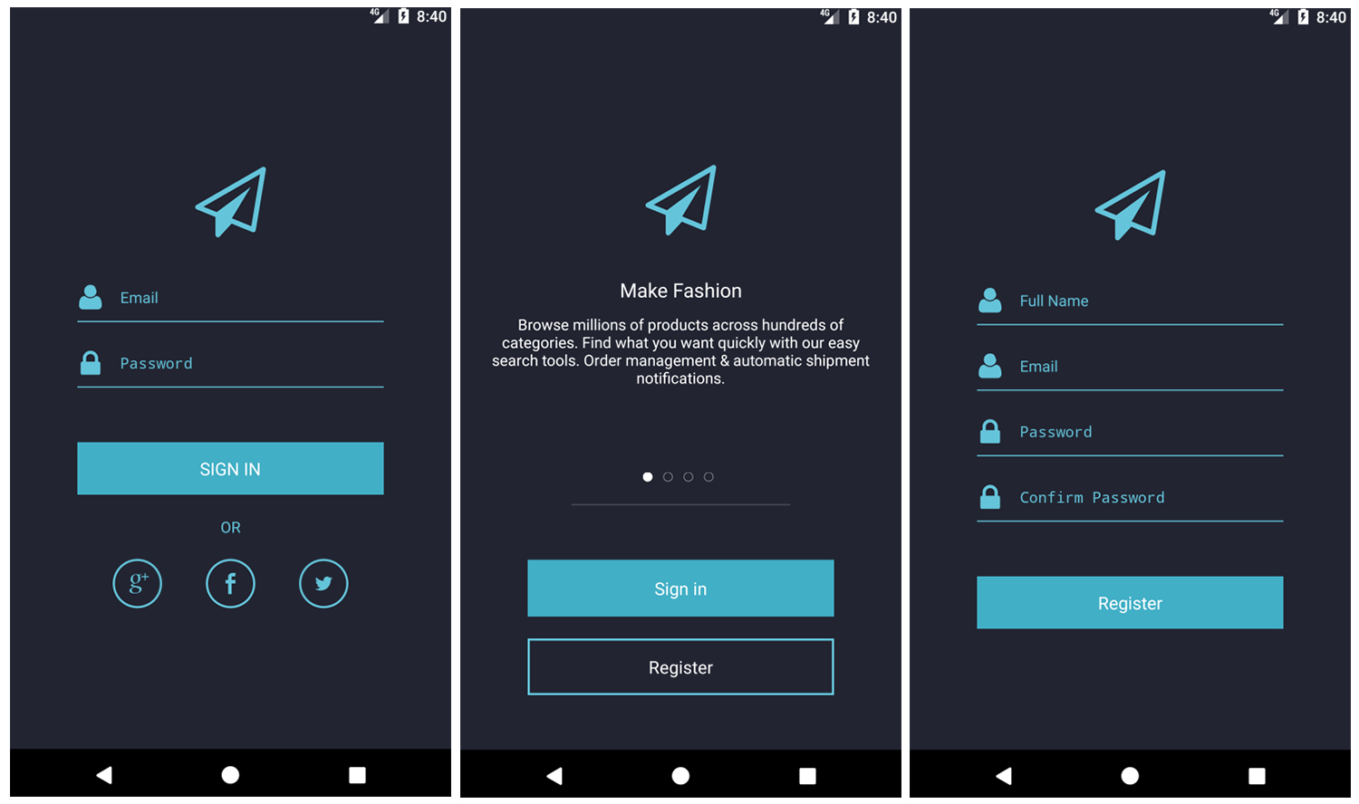 android-login-template-xml-analisis