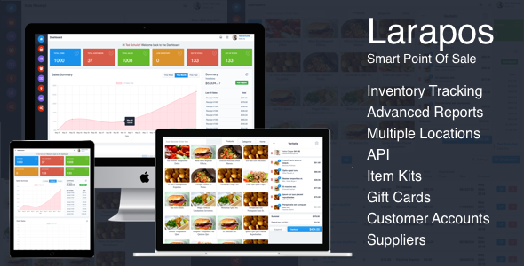 Larapos - A Smart Point Of Sale System - CodeCanyon Item for Sale
