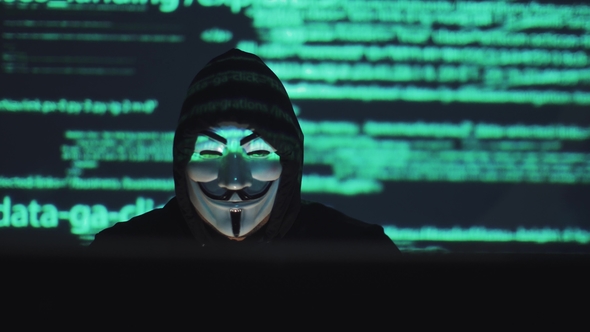 Masked взломанная. Анимус хакер. Маска хакера футаж. Revil хакер в маске. Парень в маске взламывает.