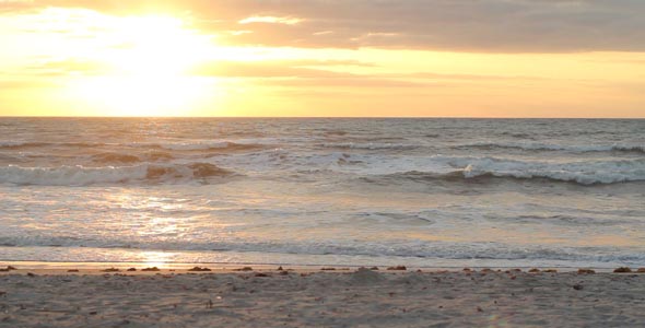 Sunrise At A Florida Beach