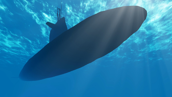 Underwater Submarine Patrols The Ocean Depths