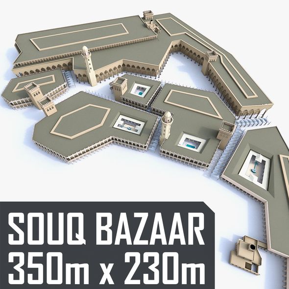 Souq Bazaar Market - 3Docean 22015134
