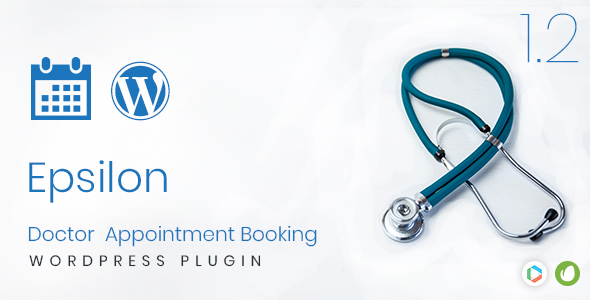 Epsilon - Doctor Appointment Booking Wordpress Plugin - CodeCanyon Item for Sale