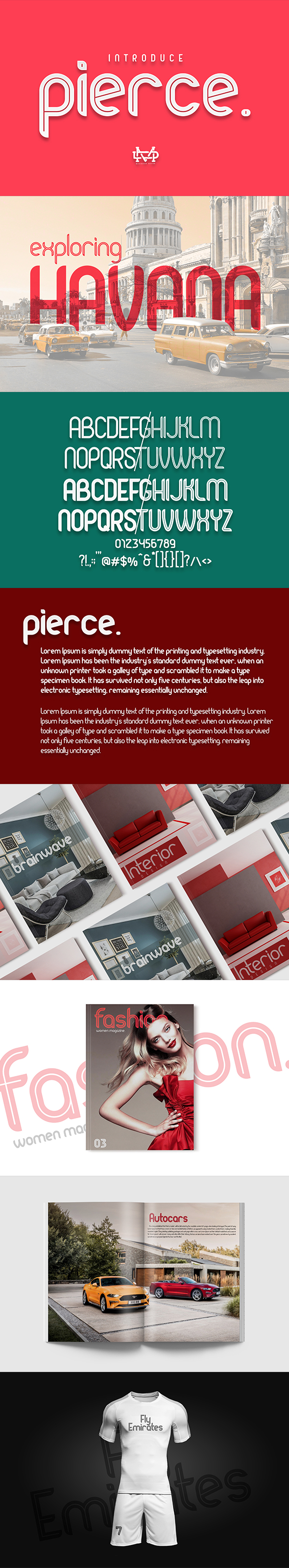 Pierce I New Bold Sans Serif I 30%OFF - Sans-Serif Fonts