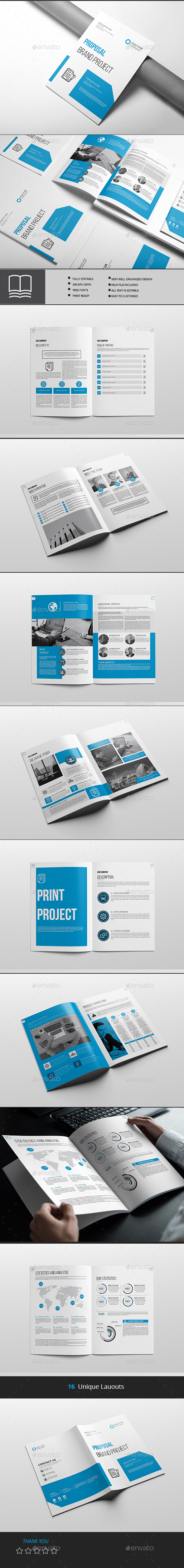 Proposal - Brochures Print Templates