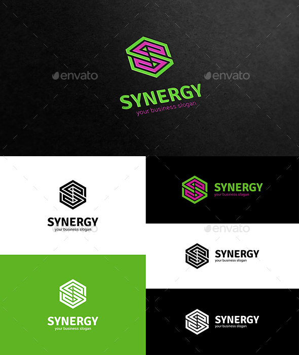 Synergy S Letter Logo - Letters Logo Templates