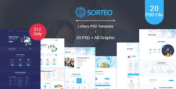 Sorteo- Lotto PSD - ThemeForest 21887602