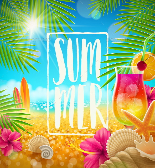 Summer Holidays - Backgrounds Decorative