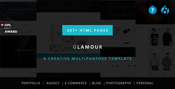 Glamour - Multipurpose - ThemeForest 16572338