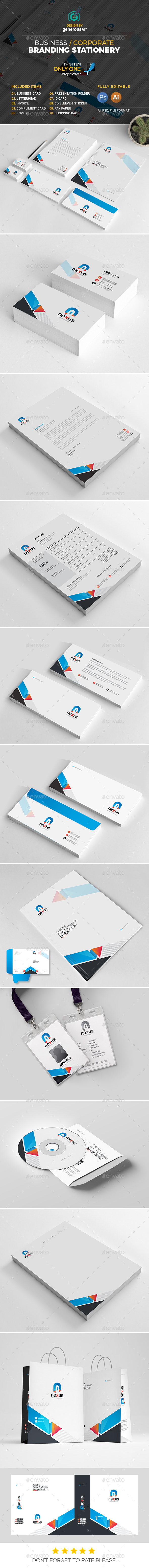 Stationery - Stationery Print Templates