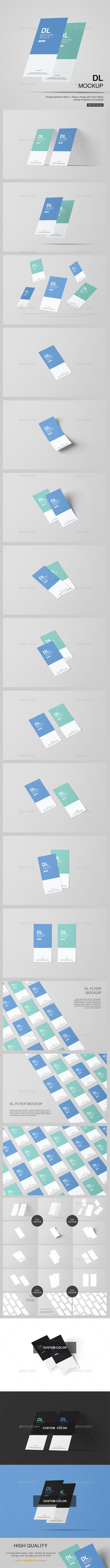DL Flyer Mockup